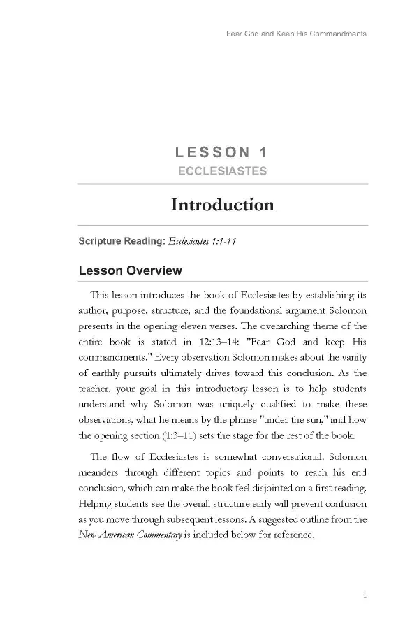 Ecclesiastes Teacher's Edition | Bible-Study Workbook - Image 12