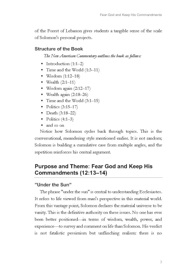 Ecclesiastes Teacher's Edition | Bible-Study Workbook - Image 10