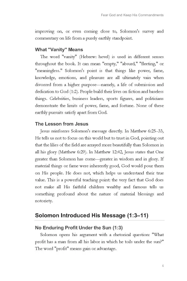 Ecclesiastes Teacher's Edition | Bible-Study Workbook - Image 9